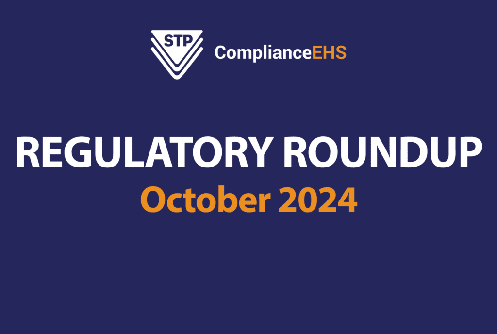 Regulatory RoundUp - October 2024